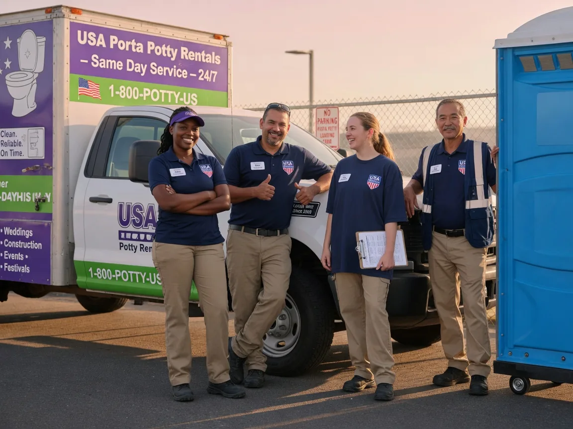 Porta Potty Rental company in Lockport, IL